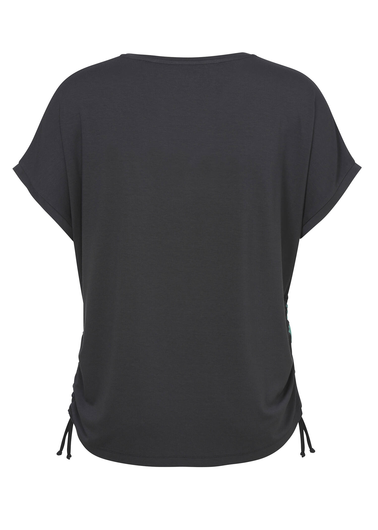 Shirt mit überschnittenen Schultern / 