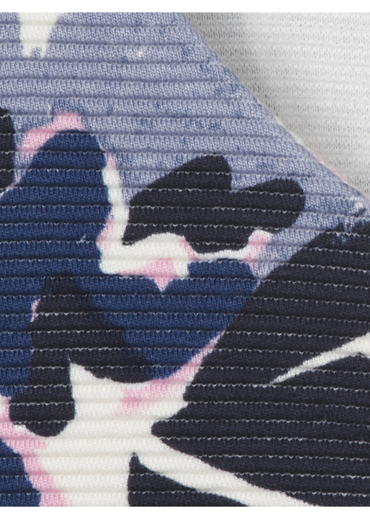 3/4-Arm-Sweatshirt mit floralem Print /