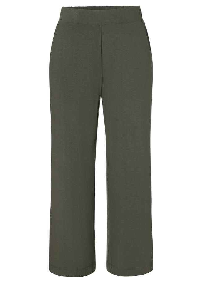 7/8 Hose im Modern-Jogg-Pants-Style mit weitem Bein / 