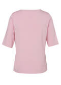 Supersoftes T-Shirt Uni mit geschmückter Front / 