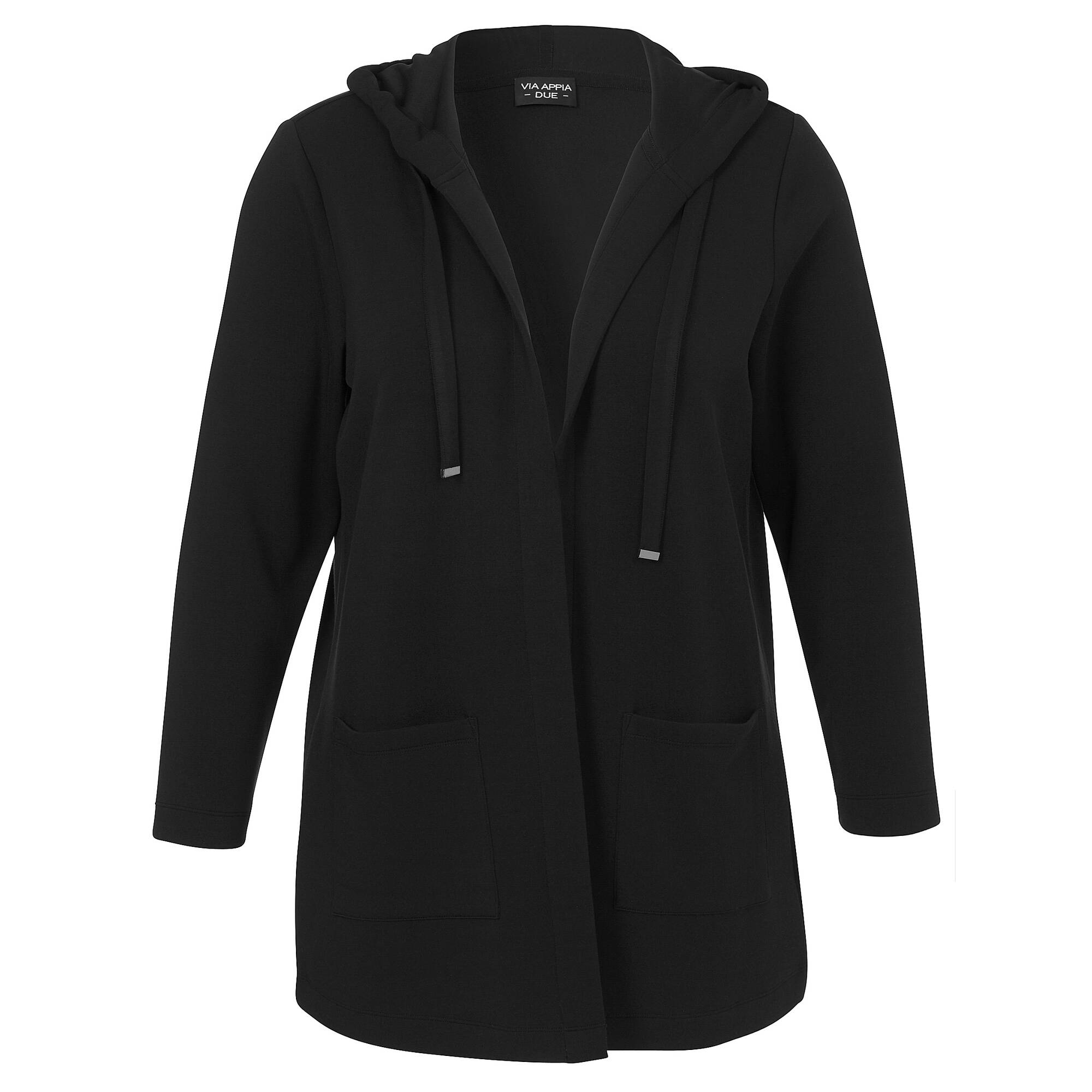 Offene Jacke mit Kapuze Offene Jacke mit Kapuze