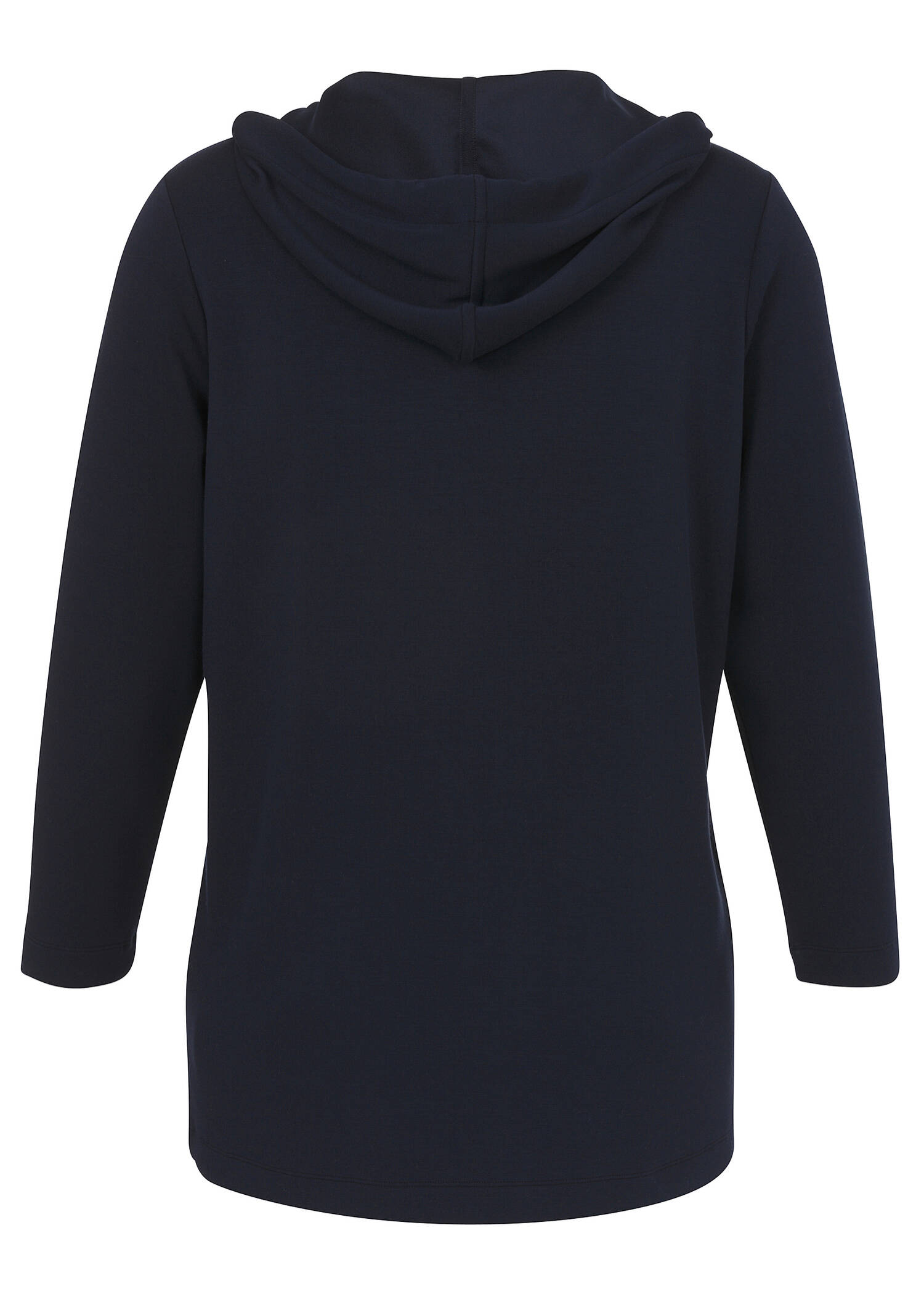 Offene Jacke mit Kapuze /