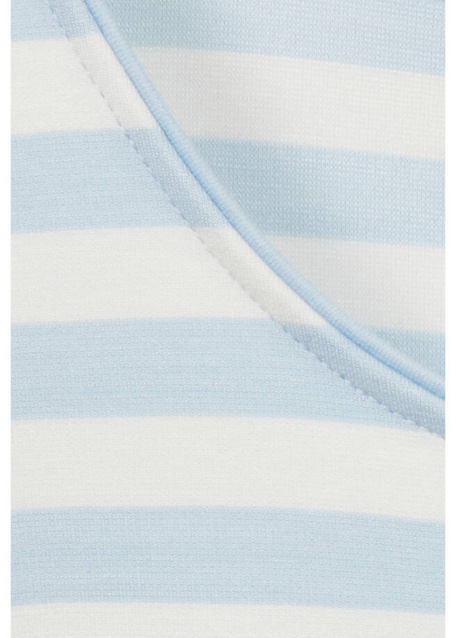 3/4-Arm-Shirt mit Streifen / 