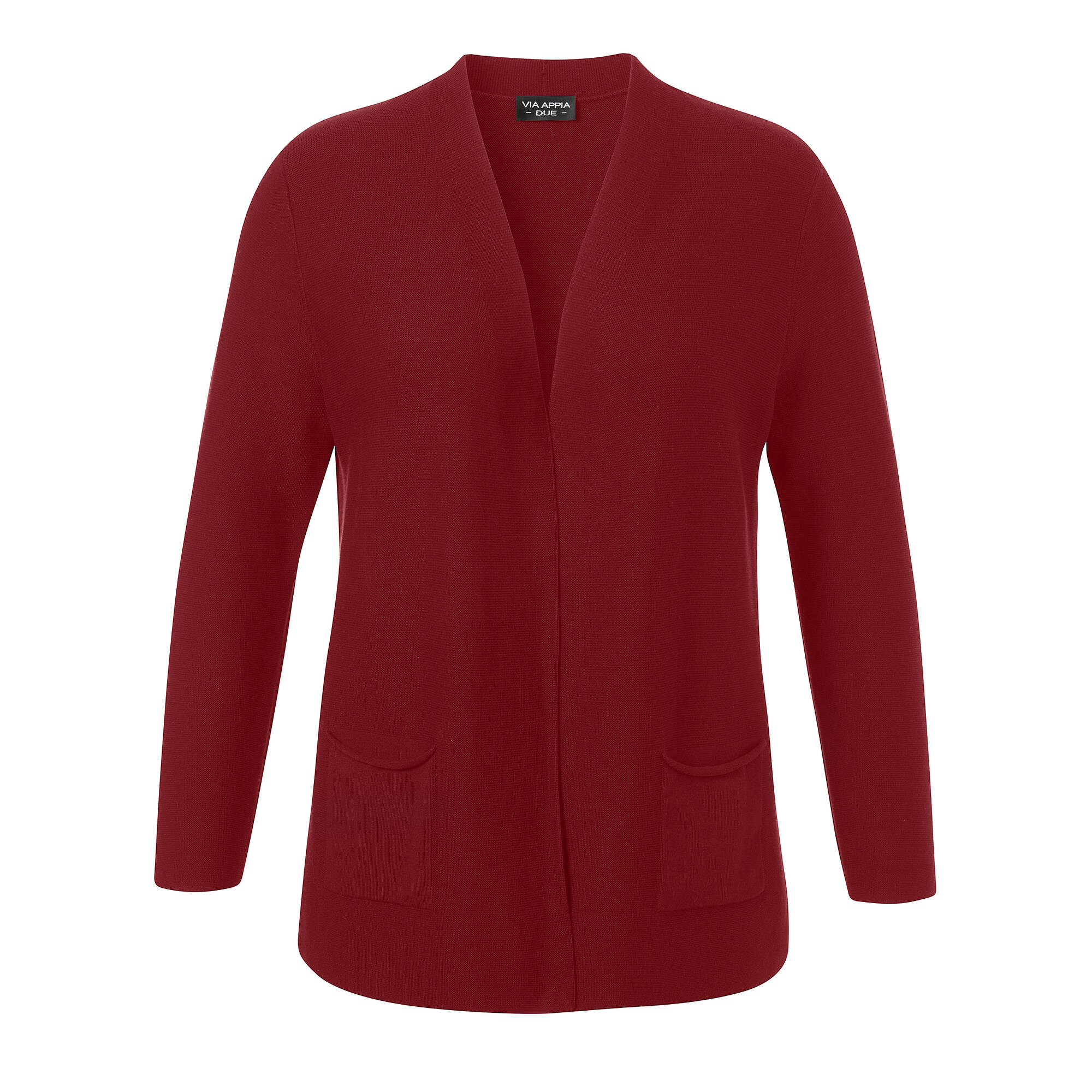 Feinstrickjacke aus softer Baumwolle offen Feinstrickjacke aus softer Baumwolle offen