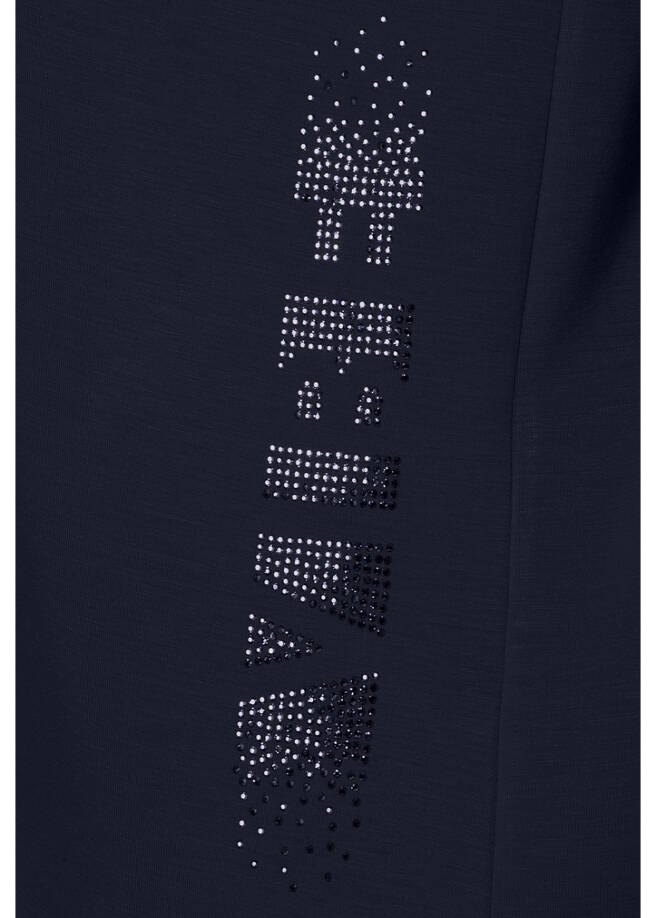 Kombistarkes Sweatshirt dezent geschmückt / 