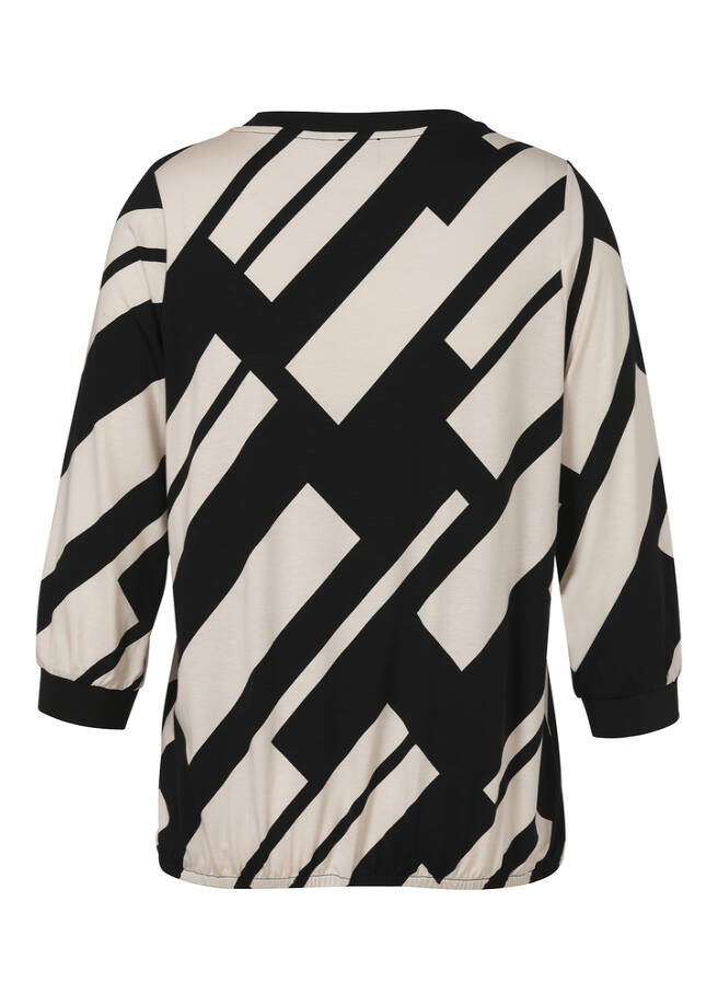  schwarz / vanille Rückansicht