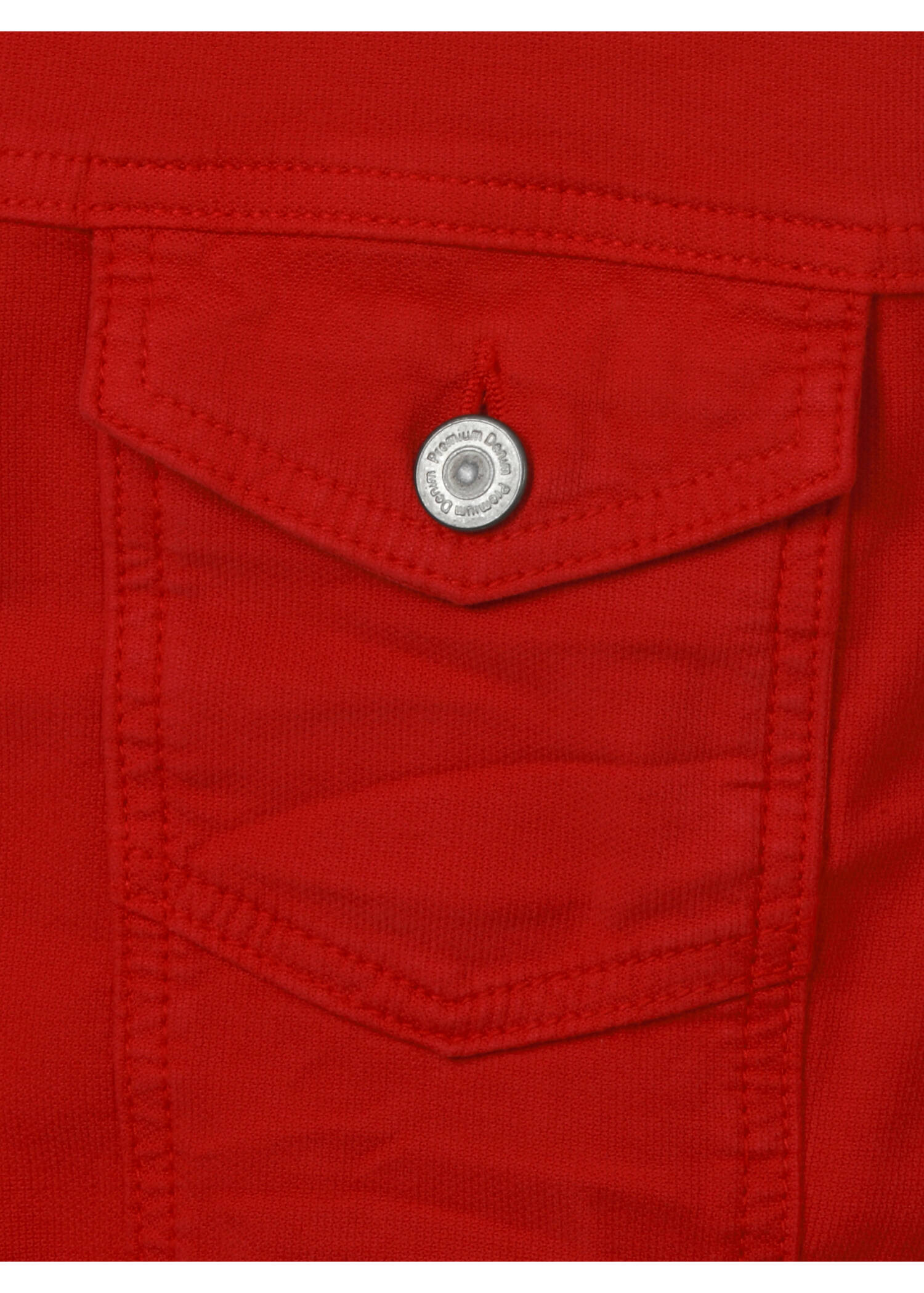 Colour Jeansjacke mit modischem Crash-Effekt / 