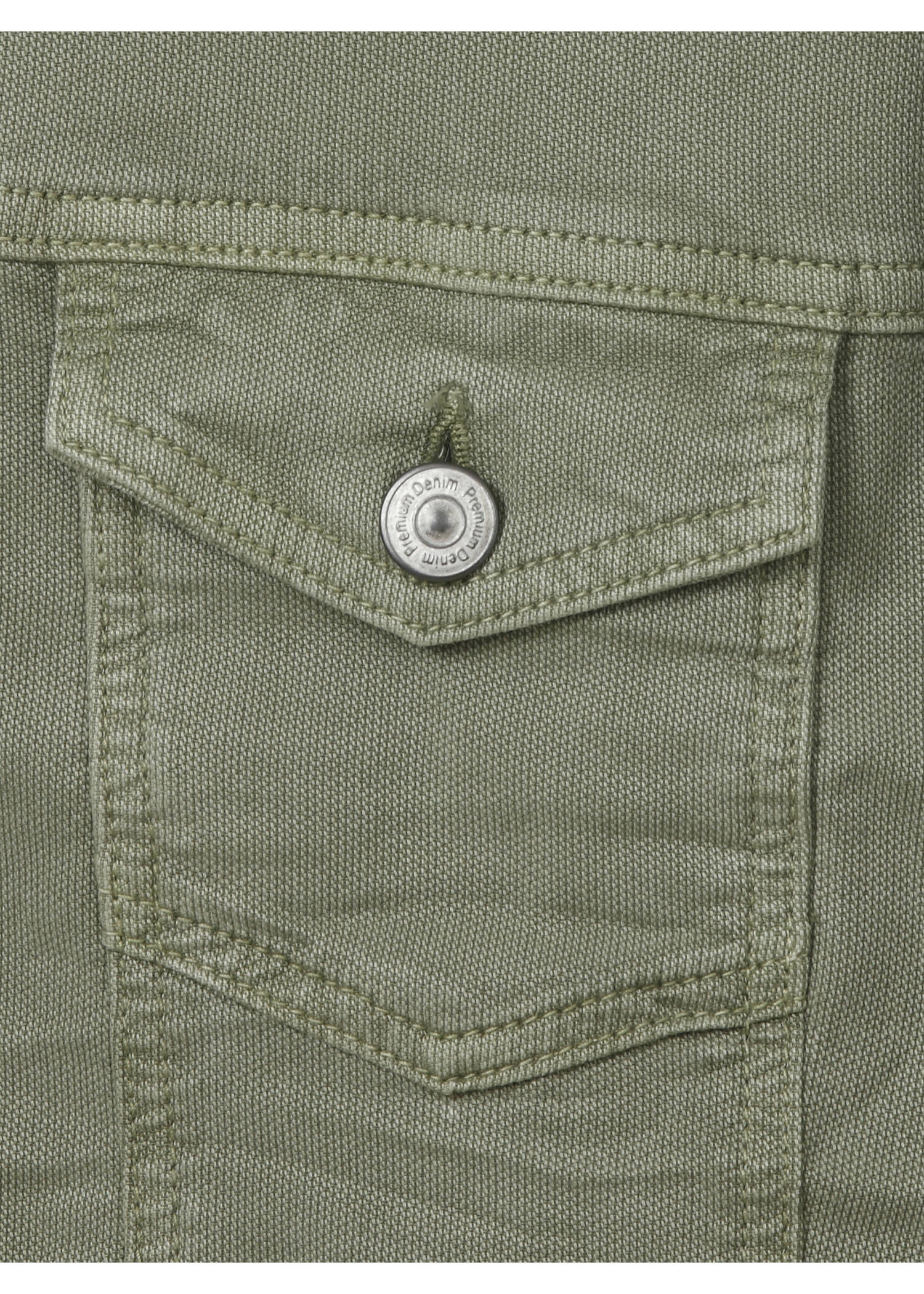 Colour Jeansjacke mit modischem Crash-Effekt /