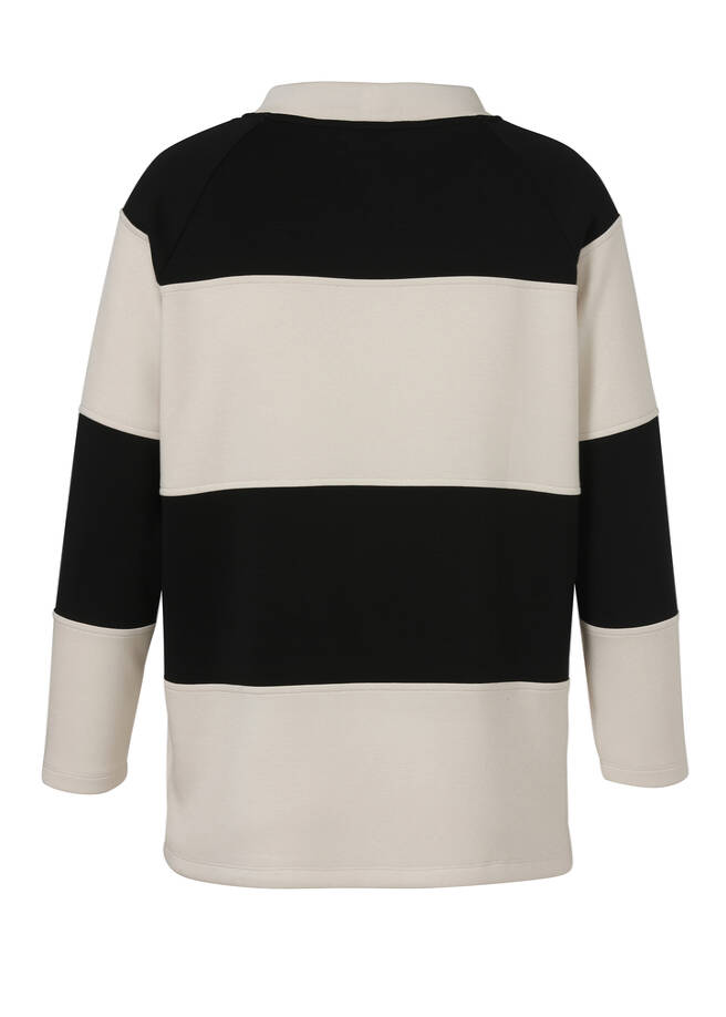  schwarz / vanille Rückansicht