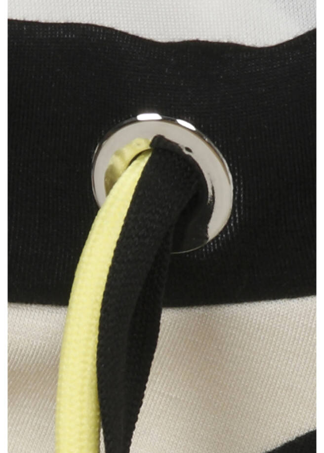 Scuba Print Sweatshirt mit 3/4 Ärmeln / 