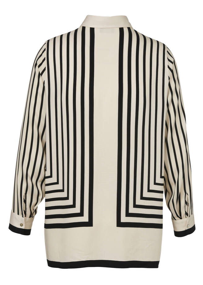  vanille / schwarz Rückansicht