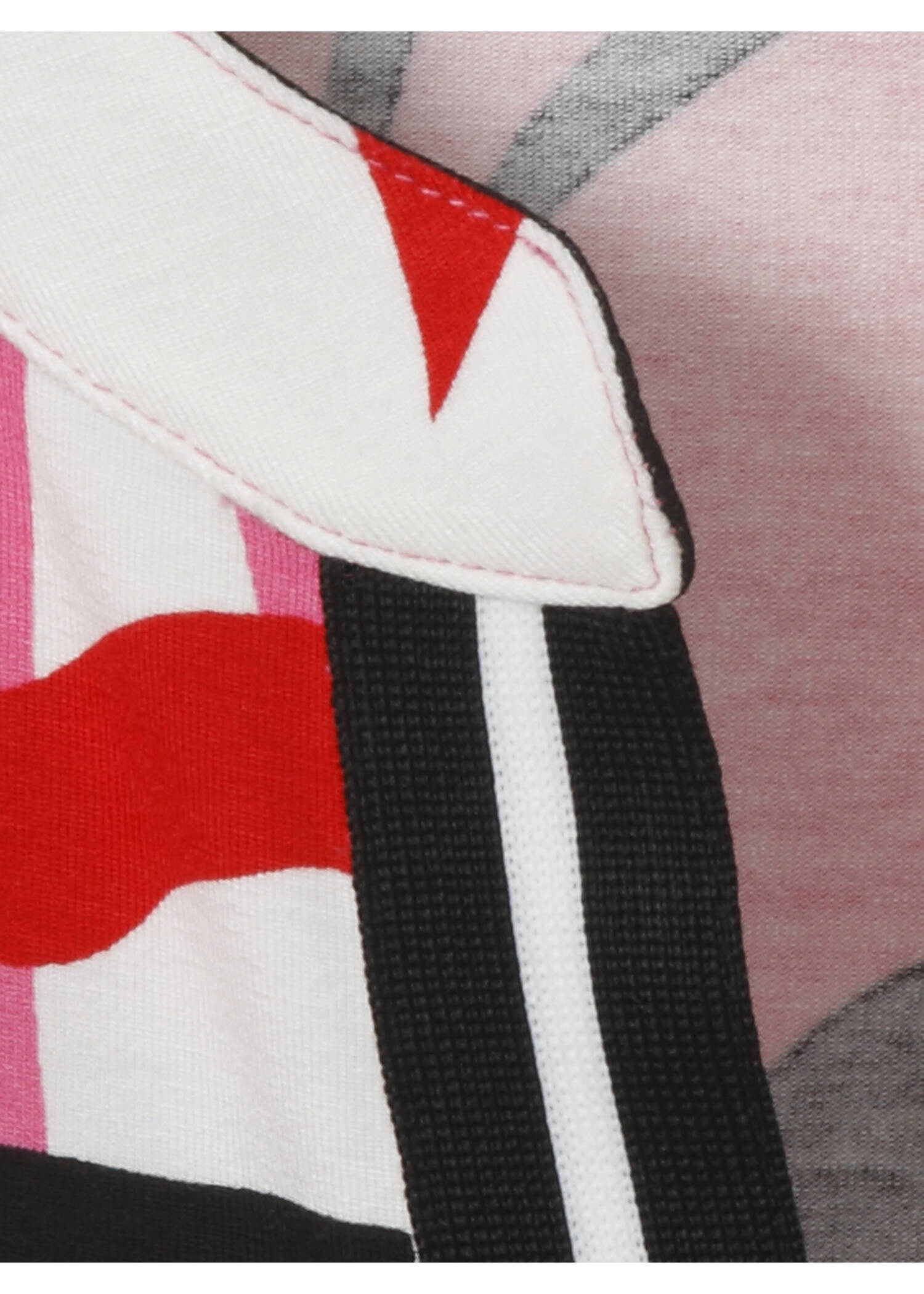 3/4-Arm Print-Shirt mit Gummizug-Saum / 