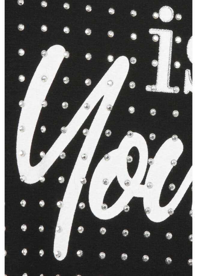 Viskose-Jersey Shirt mit Front-Motiv / 