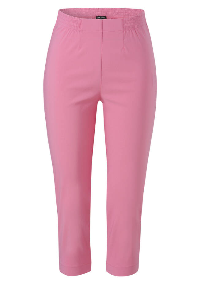 3/4-Hose Premium Basic pink Frontansicht