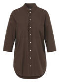Softe 3/4-Arm Baumwollbluse / 