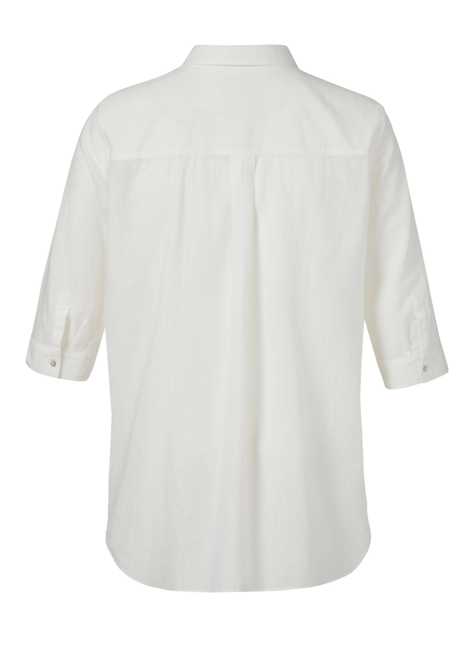 Softe 3/4-Arm Baumwollbluse /