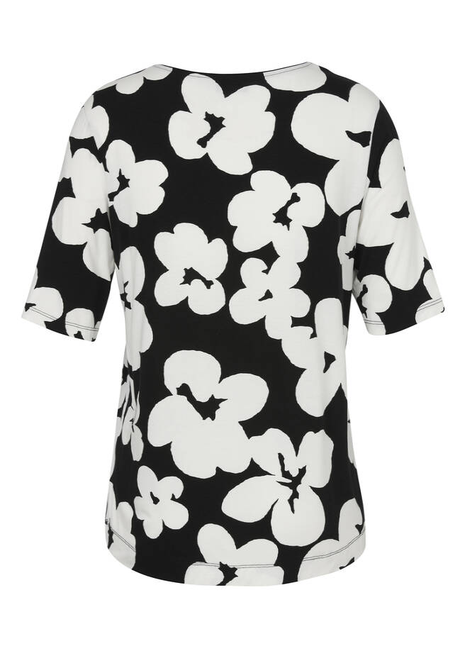  schwarz / ecru Rückansicht