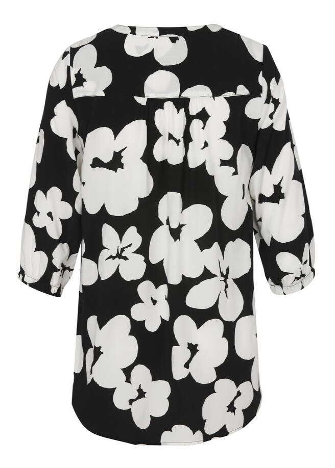  schwarz / ecru Rückansicht