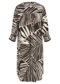 Luftiges 3/4-Arm-Viskosekleid / 