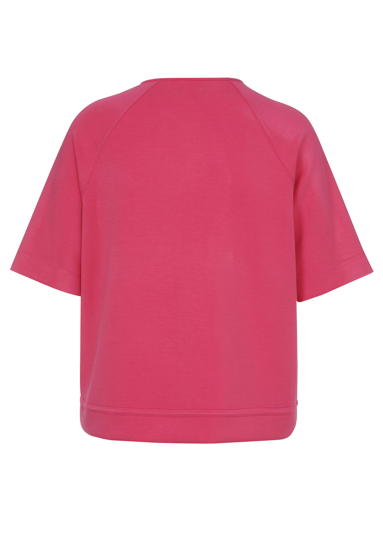 Sommerliche Halbarm-Sweatjacke mit Zipper /