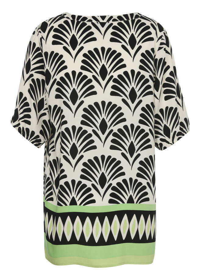  creme multicolor Rückansicht