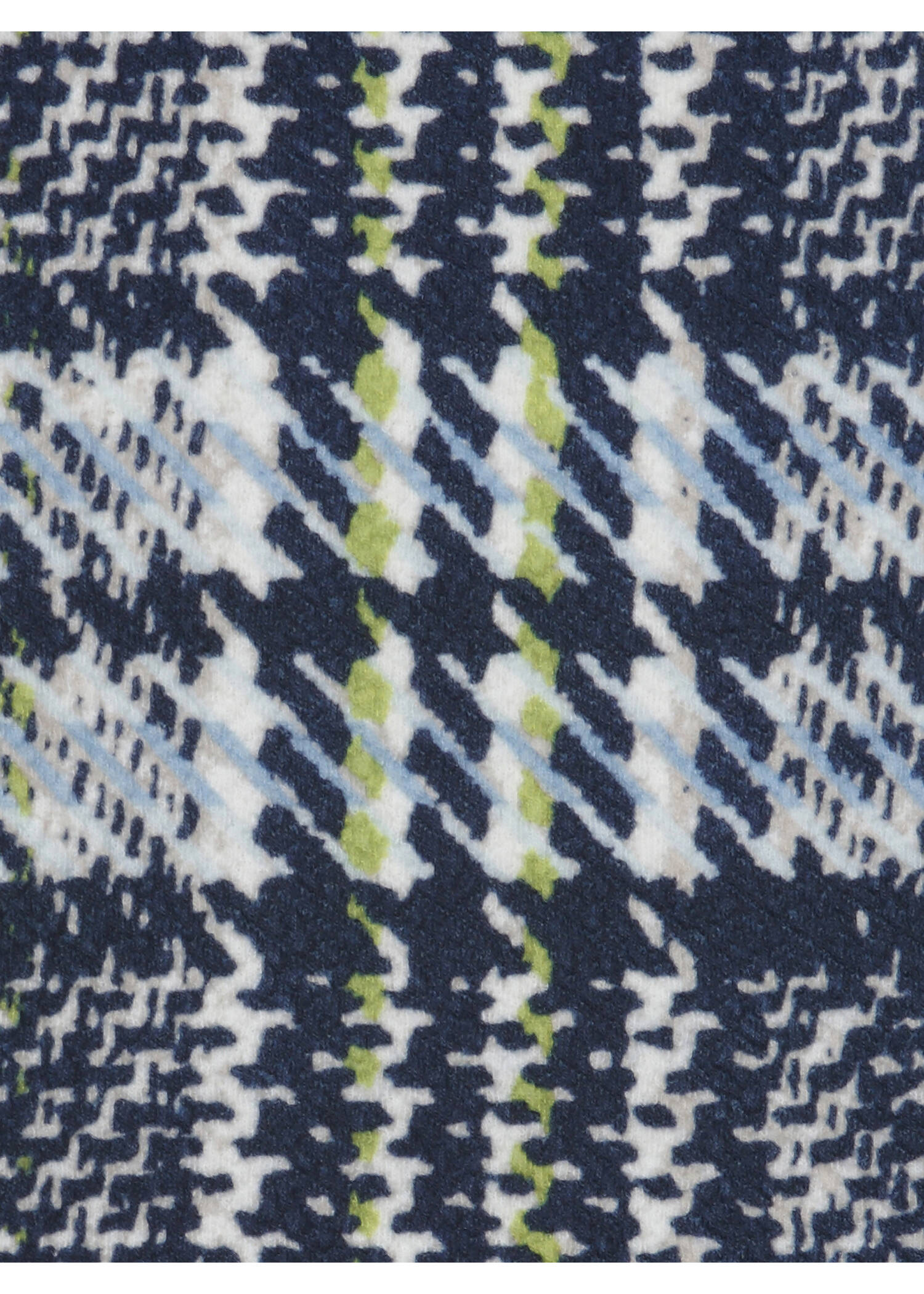 3/4-Arm Sweatshirt / leichter Pullover Tartan /