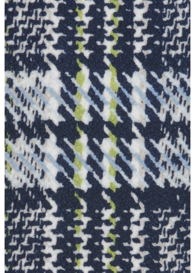3/4-Arm Sweatshirt / leichter Pullover Tartan /