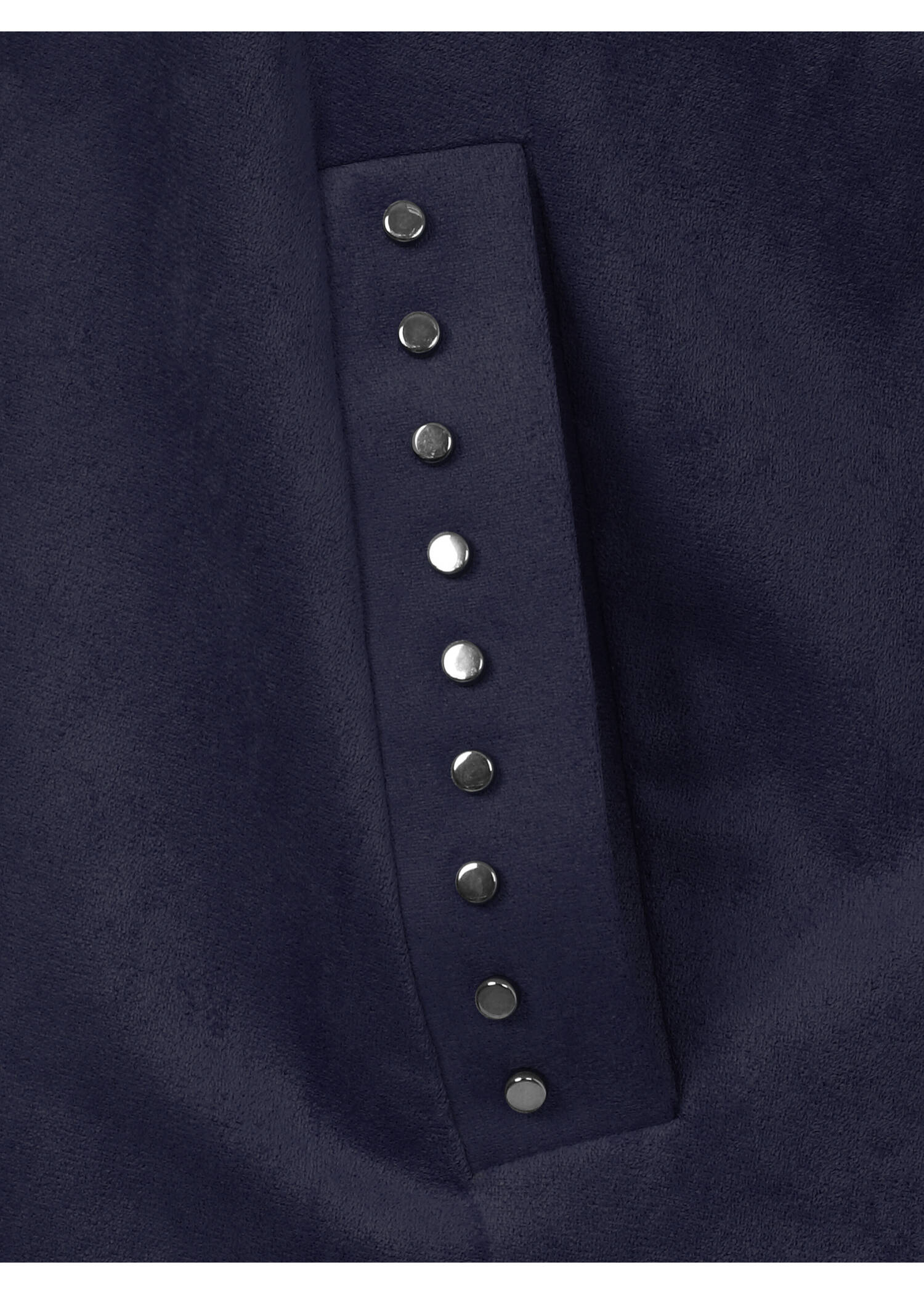 3/4-Arm Jacke im Veloursleder-Look /