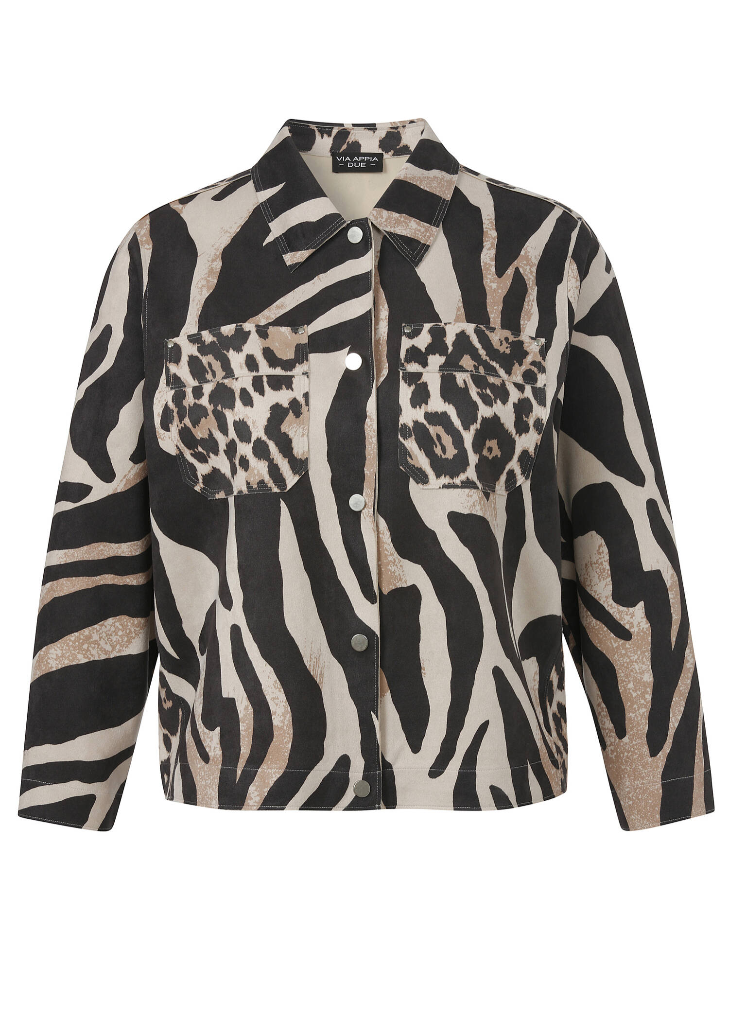 Modern Animal-Print Jacke / 