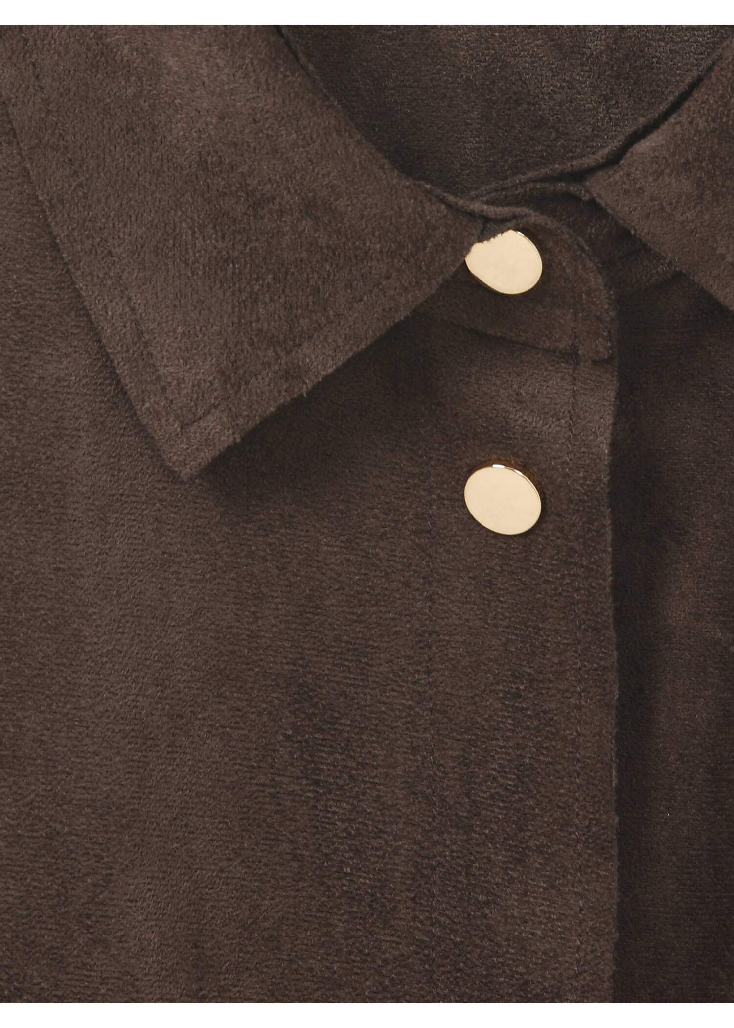 Edle Velours Hemdbluse / leichte Jacke / 