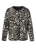 Flauschige Jacke Modern Leo /