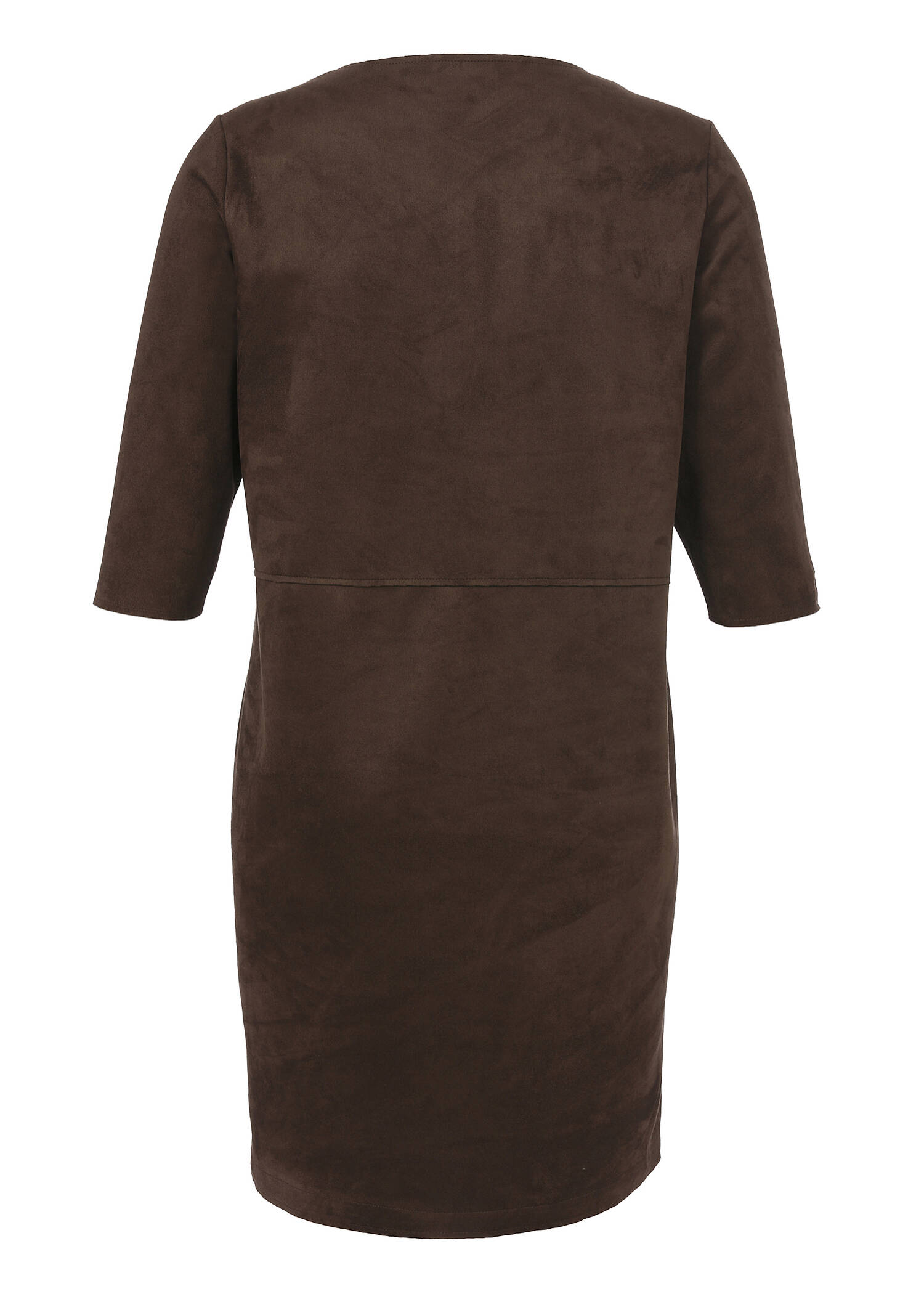 Edles 3/4-Arm Velours Kleid /