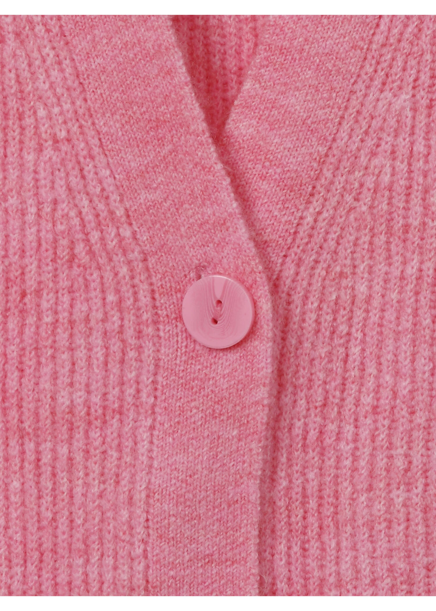 Flauschige Strickjacke Orchidee / 