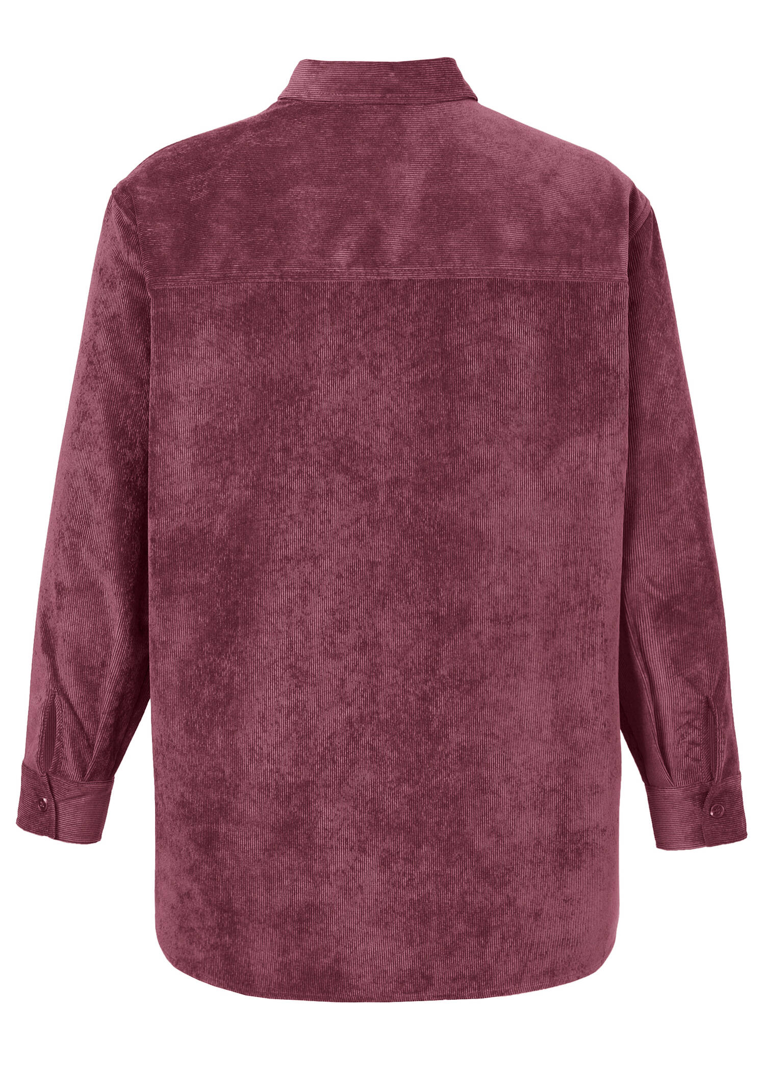 Hemdbluse aus weichem Feincord /
