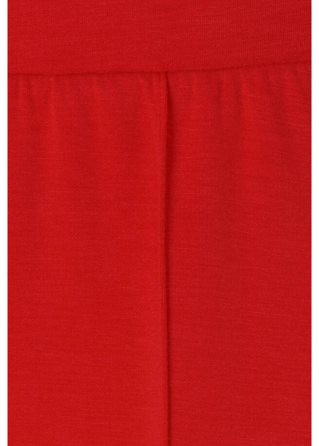 Edle Kombihose, weites Bein /