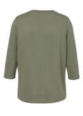 3/4-Arm Sweatshirt mit Front-Motiv /