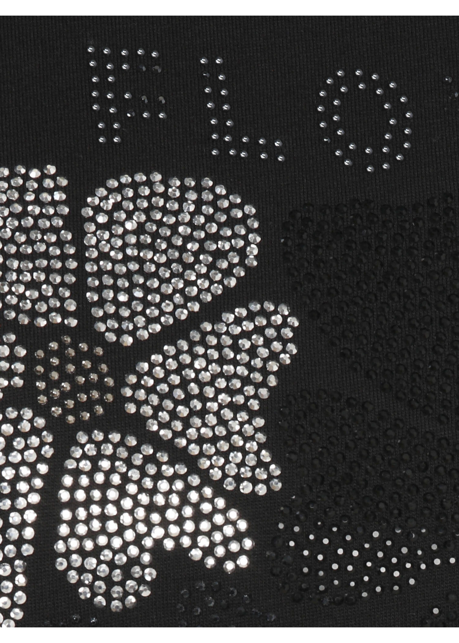 Softes T-Shirt mit Motiv aus Schmucksteinchen /