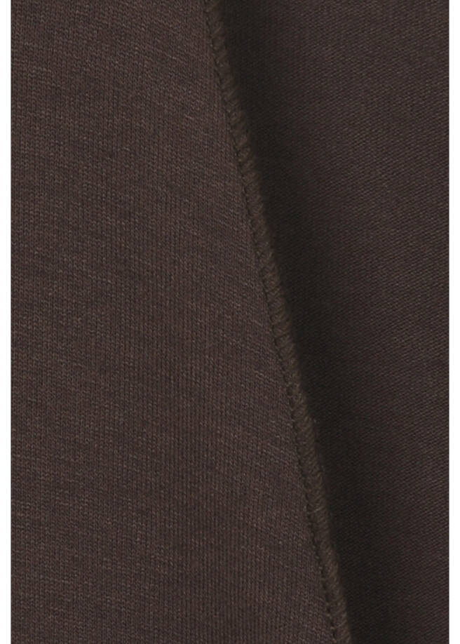 Offene Shirtjacke mit Wasserfall-Front /