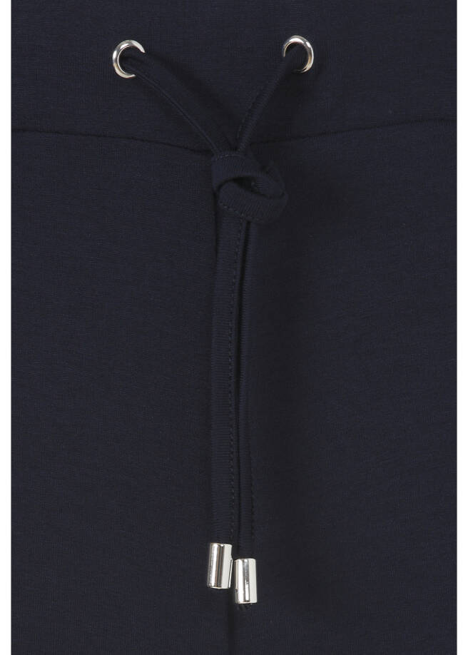 7/8 Jersey-Hose mit weiten Beinen / 