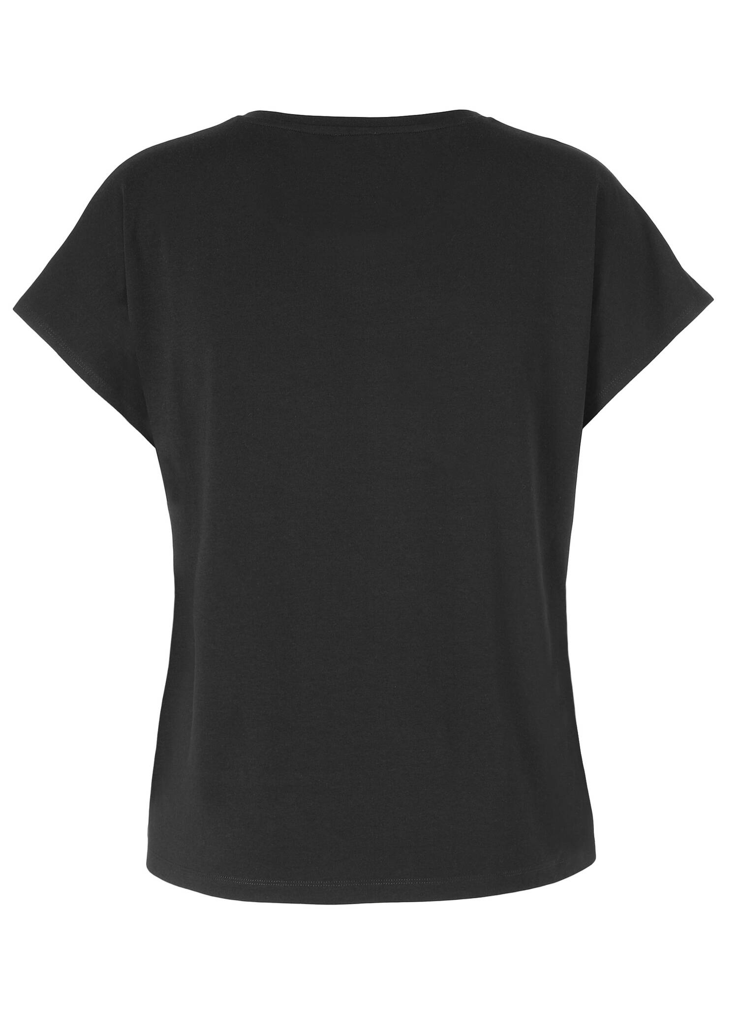 Weiches Baumwoll-Shirt mit geschmückter Front /