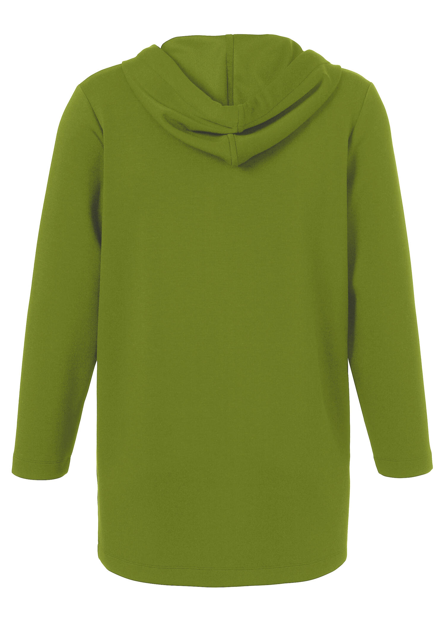Offene Sweat-Jacke mit Kapuze /