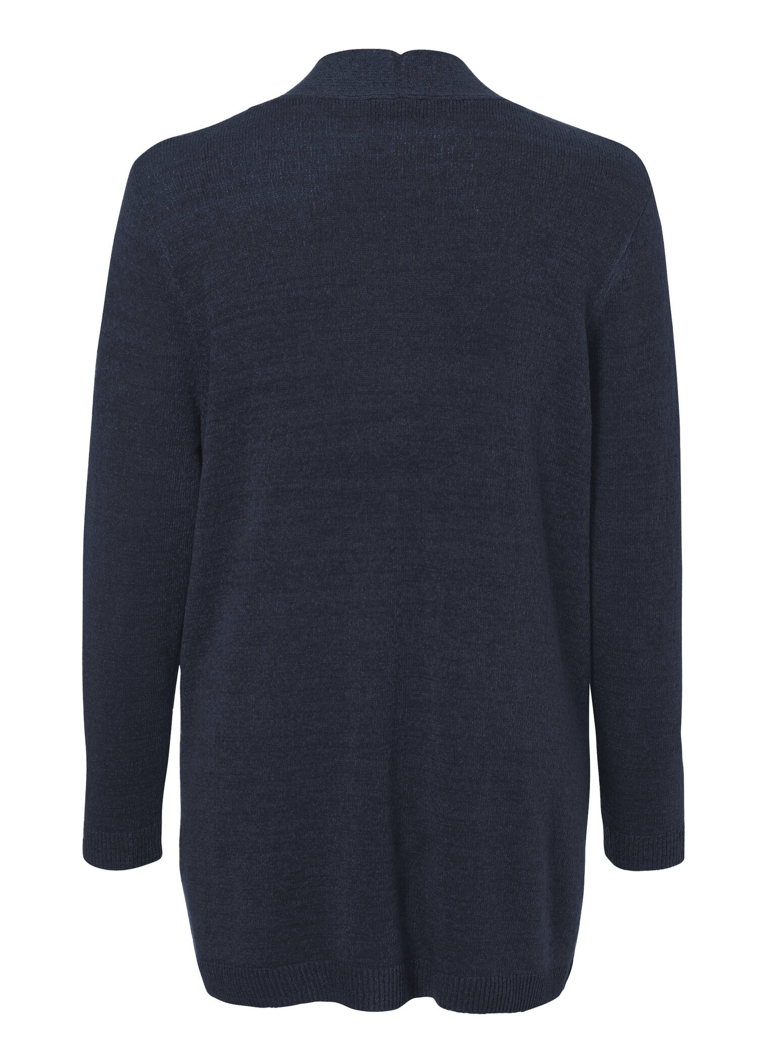 Schlichte Strickjacke in unifarbenem Stil /