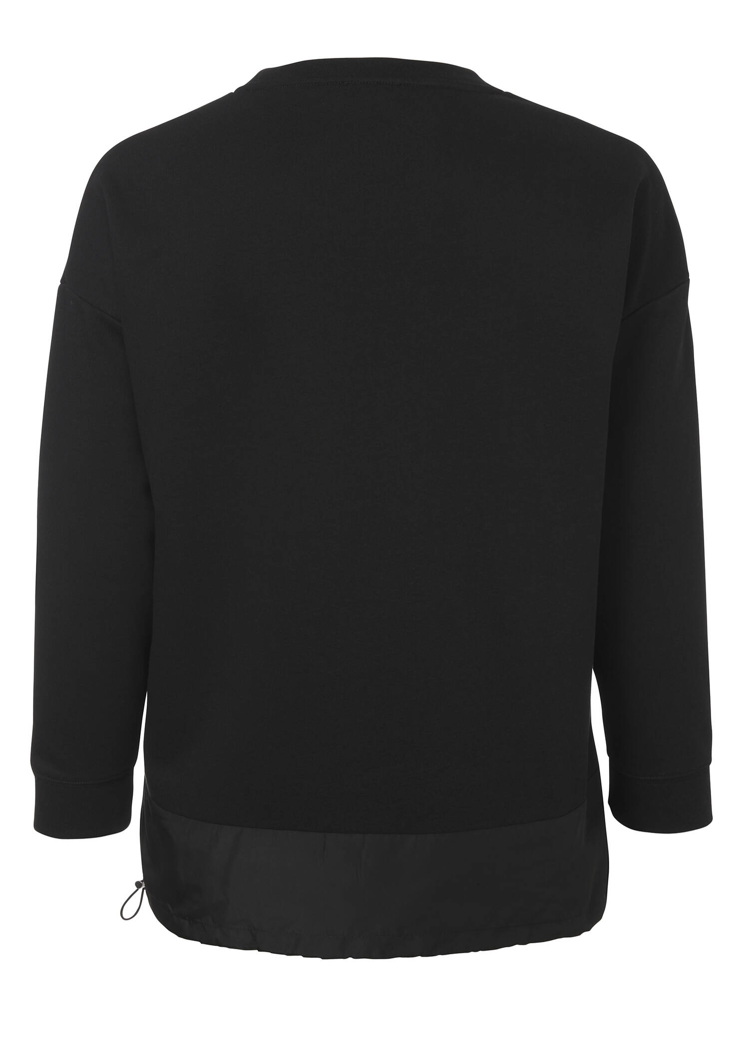 Modisches Sweatshirt in unifarbenem Design /