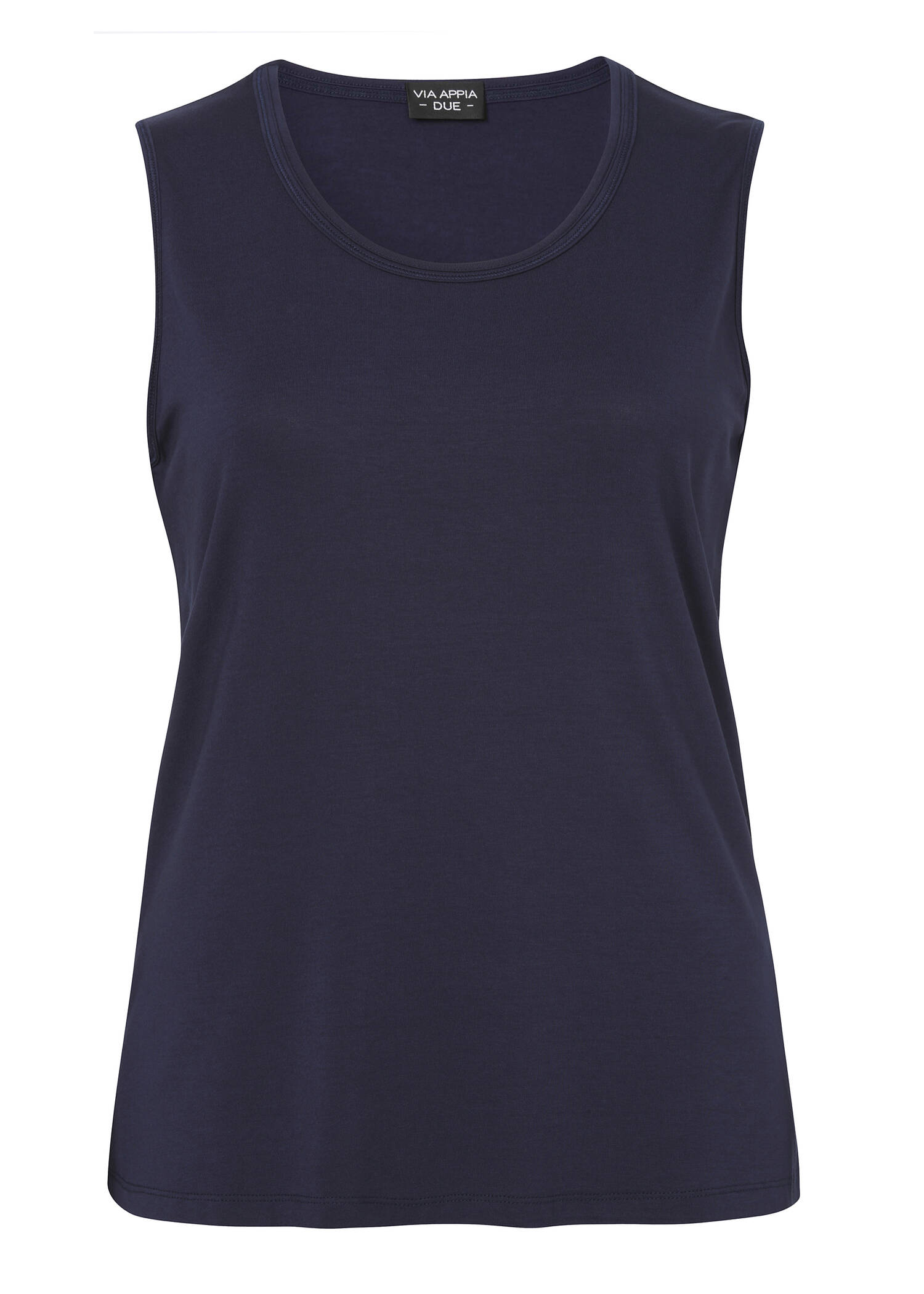 Schlichtes Tanktop in unifarbenem Stil /