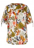 Verspielte Print-Bluse /