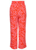 Feminine Schlupfhose in floralem Muster / 