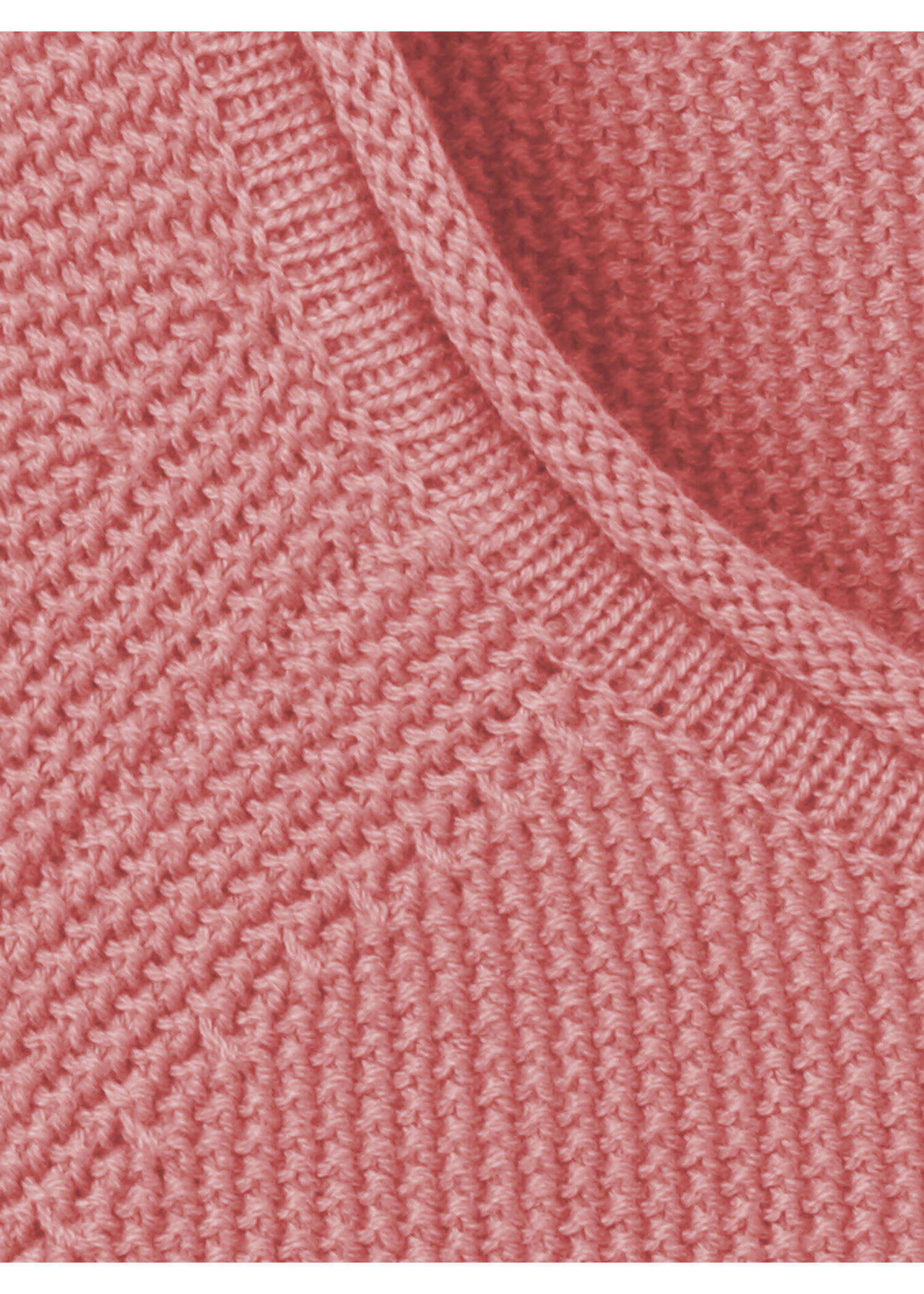 Schlichter Strickpullover in unifarbenem Design / 