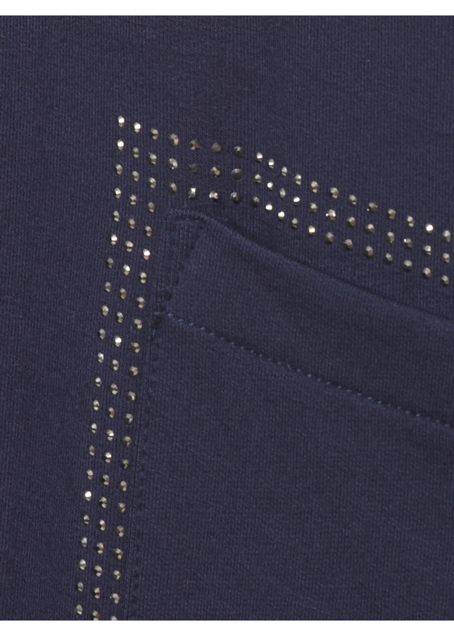 Dezentes Sweatshirt mit Glitzersteinen /