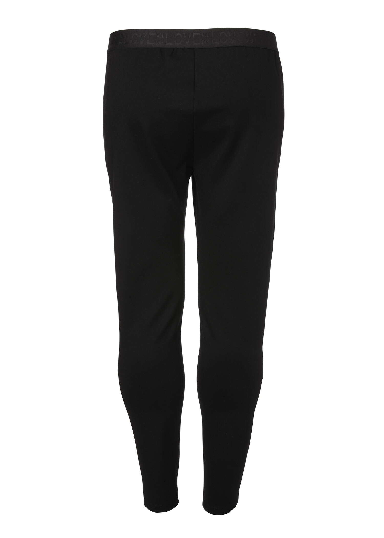 Schlichte Schlupfhose in unifarbenem Stil /