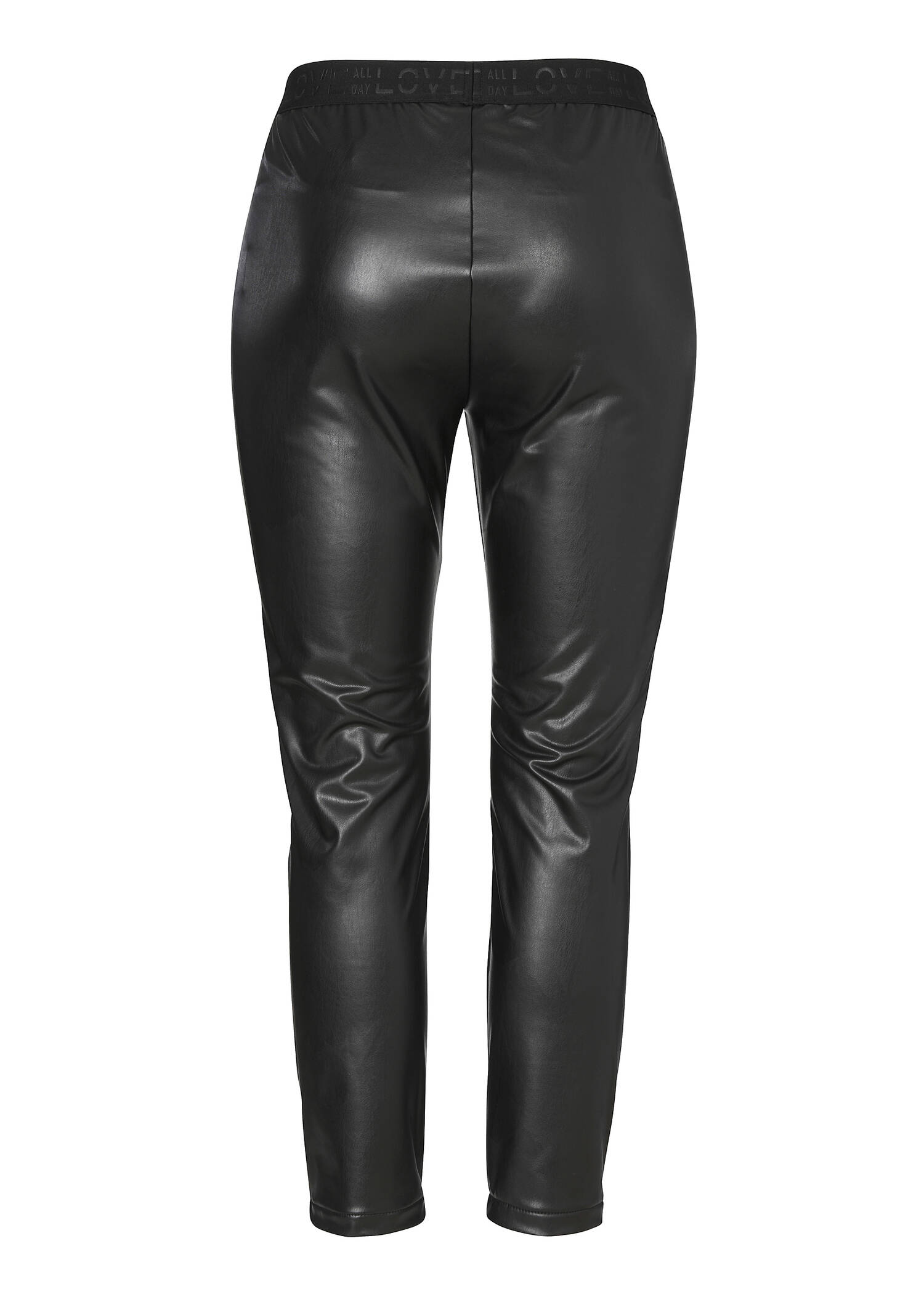 Fesche Hose in unifarbenem Design /